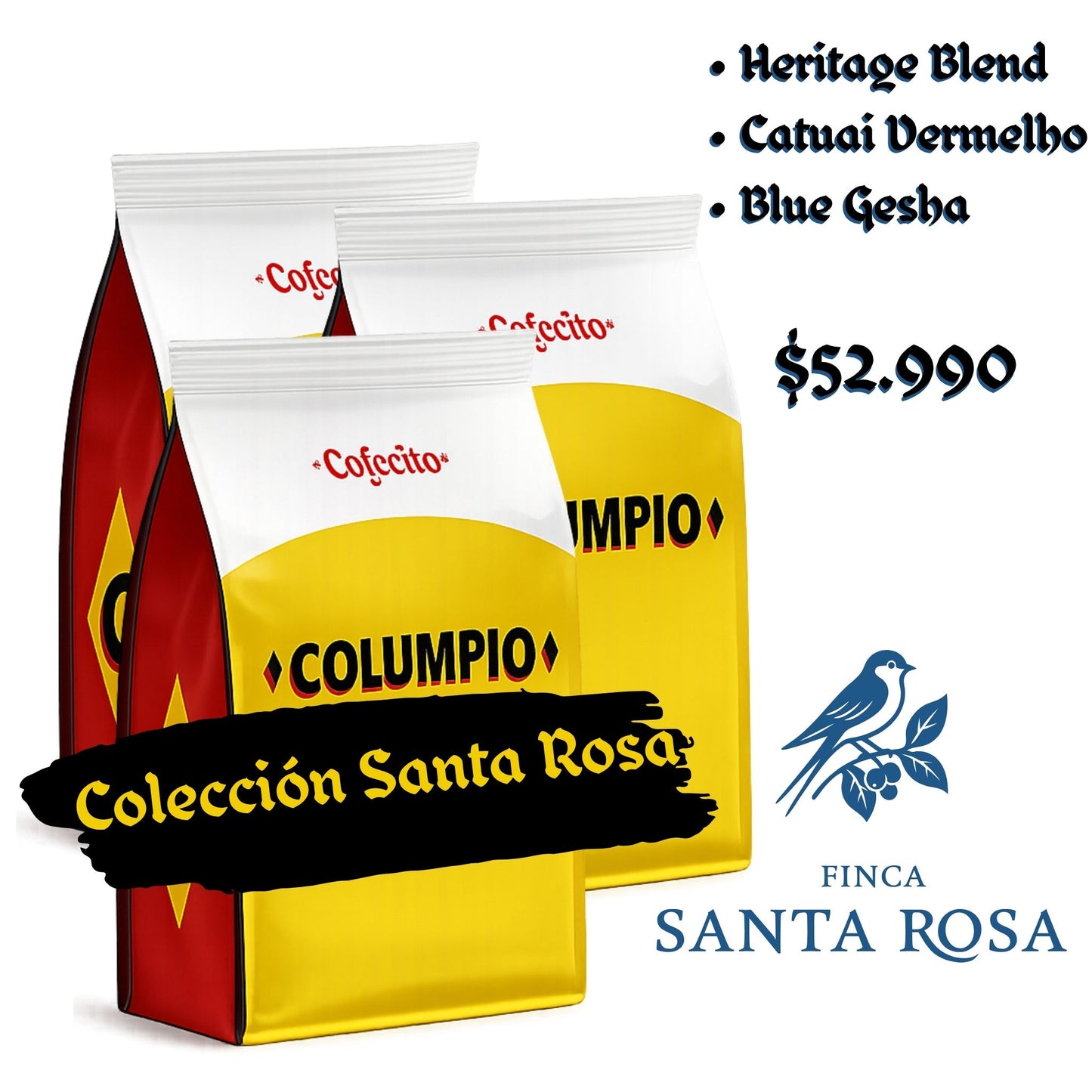 Selección Santa Rosa | 3 Cafés de Especialidad